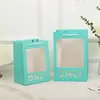 Bolsa de Regalo Transparente para Flores Nuevo Ramo Ventana Extra Grande Temporada de Cumpleaños Graduación Bolsa de Regalo para el Día de San Valentín Bolso de Mano