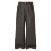 Pantalones Casuales de Vestir de Nuevo Estilo Vintage para Hombre y Mujer, Pantalones de Pierna Ancha con Caída Retro Holgada Adelgazantes