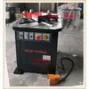 Máquina de cisalhamento de canto hidráulica chapa de ferro aço inoxidável placa de cobre alumínio pedal de pé pneumático máquina de corte de canto furo redondo corte de canto ajustável 6x250