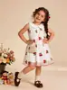 Vestido de Bebé de Verano 2026 Nuevo Estilo Coreano Delgado Sin Mangas Chaleco Vestido Vestido Floral para Bebé