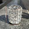 Candelabro Europeo Romántico Luz de Velas Accesorios Cena Diseño de Boda Mesa de Firma Adorno de Cristal Portalápices Herrajes Decoración