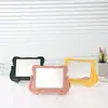 Shunxin Marco de Fotos de Dibujos Animados Espejo Espejo de Maquillaje Espejo de Mesa de Plástico Espejo de una Cara Marco de Fotos con Espejo Espejo Espejo de 5 pulgadas Espejo de Maquillaje