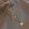 Collar de Acero de Titanio para Mujer, Estilo de Nicho de Lujo Ligero, Nuevo Modelo 2026, Cadena de Suéter de Gama Alta, Accesorio de Cadena para Clavícula, No se Desvanece