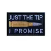 Em Estoque Comércio Exterior Bordado Letra Braçadeira Chapéu Bandeira Patch Decoração de Mochila Tecido Bordado Bandeira Nacional Patch