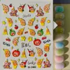 Adesivos Fofos de Pessoas Estrela para Nail Art, Múltiplos Pacotes Mistos, Adesivos Relevados Adoráveis à Prova d'Água 3D de Pessoas Estrela para DIY, Modelo SL