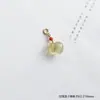 Colección al por mayor Grado Citrino Bolsa de Dinero Pulsera con Asa Pequeña Accesorios de Pulsera para Combinar DIY Moda Colgante Natural