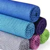 Toalla deportiva refrescante, secado rápido, absorbente de sudor, toalla enfriadora para fitness, portátil, adecuada para baloncesto al aire libre y estudiantes