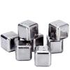 Doméstico Aço Inoxidável 304 Cubo de Gelo Metal Congelamento Rápido Cubo de Gelo Criativo Quadrado Bebida Gelada Gelo para Whiskey Pedra de Gelo para Vinho