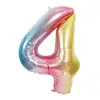 Globos de Aluminio con Números Grandes Versión Americana de 40 pulgadas para Decoración de Fiesta de Cumpleaños Globos de Aluminio con Números