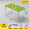 Mesa Plegable Escritorio Plegable Portátil para Uso en Exteriores Mesa Rectangular Promocional para Eventos de Negocios y Ceremonias de Inauguración Mesa y Sillas de Comedor