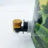 Saco de Folha de Alumínio Personalizado para Suco 1.5L Fundo Duplo Saco Stand-Up Embalagem para Bebida de Suco Válvula Dupla Design Grátis