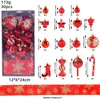 Pacote de Bolas de Natal Biscoito de Gengibre Pintado Transfronteiriço Decoração de Árvore de Natal de Shopping Pingente Pequeno Bola em Formato Especial de Natal Caixa de Presente
