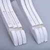 Loja de roupas infantis branco lavado branco antigo cabide antiderrapante de madeira maciça clipe para calças gancho de gerente de loja de roupas infantis cabide de madeira personalização