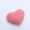 Esponja Konjac en Polvo para Limpieza Facial en Forma de Corazón Esponja Konjac para Limpieza Facial Herramientas de Limpieza Mancha Venta al por Mayor