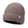 Nuevo Gorro de Punto Cálido Estilo Coreano para Hombre, Gorro de Lana para Clima Frío de Exterior, Gorro de Lana Moderno para Jóvenes
