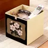 Caja de Almacenamiento para Habitación Infantil, Caja de Almacenamiento Doméstica de Gran Capacidad, Caja de Almacenamiento para Armario de Sala de Estar, Caja de Almacenamiento de Lujo Ligero, Disponible para Dropshipping