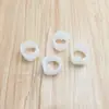 Pés de Plástico Abertos com Ranhuras de 32mm, Pads Antiderrapantes em Formato de U com Ranhura, Pés de Plástico com Encaixe para Pernas de Cadeira