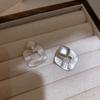 S925 Sterling Silver Fog Surface Frosted Hanging Brincos Femininos 2024 Novos Brincos Exclusivos de Alta Qualidade para Outono e Inverno
