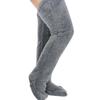 Otoño e invierno 2024 estación independiente de Amazon transfronteriza calcetines de suelo de oso de peluche medias rodilleras calcetines altos cálidos para niñas