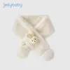 Bufanda de Invierno Nueva para Niñas Jerry Baby Cubrecuellos Peluche Cálido de Invierno Bufanda de Felpa para Niñas Pequeñas