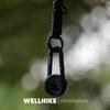 Camping al Aire Libre Brújula Termómetro Wellhike Doble Propósito Alta Precisión Supervivencia en la Jungla DC Tienda de Campaña Toldo Armario Colgante