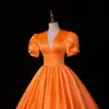 Aliexpress 2026 Europeo y Americano Novia Solo Actuación Falda Grande Esponjosa Vestido de Noche de Banquete Vestuario para Examen de Arte y Actuación en Escenario Suministro