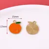 Guofeng Nuevo Colgante de Placa con Lenguaje de Bendición de Frutas Caqui Ruyi Llavero Accesorios de Aleación Diy