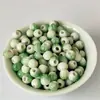 Contas de cerâmica Jingdezhen contas esmaltadas coloridas contas soltas de cerâmica atacado pulseira joias contas mistas de cerâmica 8mm