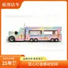 Grande Food Truck Vintage de Aço Inoxidável para Camping, Vendedor de Comida Popular Online, Veículo de Venda de Comida ao Ar Livre, Food Truck de Mercado Noturno e Atração Turística