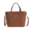 Moda transfronteiriça 2026 design de nicho nova bolsa de balde feminina, bolsa de ombro feminina versátil simples vintage de alta qualidade