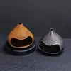 Cerámica Incienso Montaña Fuji Chimenea Pequeña Cedro Salvia Estufa de Aromaterapia Madera Sagrada Quemador de Incienso Purificador Adornos de Atmósfera para el Hogar