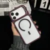 Se convierte instantáneamente en un soporte para lentes con una sensación premium, adecuado para funda de teléfono iPhone 17 PRO MAX, Apple 16, transparente, magnético, a prueba de caídas