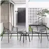 Mesa y Sillas de Exterior Modernas Sencillas Asiento Combinado Ocio Hotel Terraza Celebridad de Internet B&B Patio Impermeable Exterior