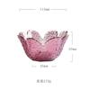 Estilo japonês Pétala Ins Estilo Tigela de Vidro Transparente Doméstico Internet Celebridade Talheres Salada de Legumes e Frutas Phnom Penh Sobremesa Tigela Pequena