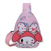 Estilo coreano Novo Peito Dos Desenhos Animados Bolsa Infantil Bonito Coelho Crossbody Bolsa Menina Casual Moda Lona Pequena Mochila