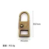 Piezas de cremallera de metal desmontables Piezas de cremallera Accesorios Pestillo de equipaje Bolso de mano Bolso de cubo Chaqueta Piezas de tracción universales Bloqueo de tracción