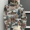 Otoño e Invierno Versátil Europeo y Americano Transfronterizo Amazon Nuevo Modelo E127 Suéter de Punto para Mujer Cuello Alto