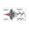 Colección Rui Ka Long: Pegatinas de Tatuaje con Patrón Seductivo para Clavícula y Pecho, Pegatinas de Tatuaje Sexy, Diseño Floral de Larga Duración con un Toque de Lujo