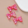 Venta al por mayor de fábrica acrílico color sólido Mabei 26*41MM accesorio de cadena para teléfono móvil de lazo pulsera DIY joyería con cuentas