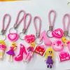 Llavero tejido a mano creativo con forma de mini bollo, colgante de juguete de moda, regalo promocional, accesorio pequeño