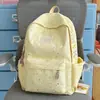 Mochila Refrescante Azul Céu Claro com Estampado de Estrelas para Viagem, Adequada para Alunos do Ensino Fundamental e Médio, Meninas Doces, Aula, Biblioteca e Uso para Estudo