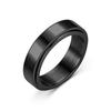 Anillo giratorio de acero de titanio de gran venta en Amazon para mujer, anillo simple japonés y coreano y joyería de mano