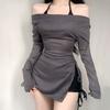 Blusa de Punto Transparente de Alta Gama con Mangas Largas Traje de Baño Conservador de Tres Piezas Femenino Sexy Sexy Bikini Bikini