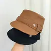 Estilo Coreano Outono Inicial Novo Boné de Basebol Flat-top Cavaleiro Camurça Casual Retrô Chapéu Equestre Faz o Rosto Parecer Menor Boné Newsboy
