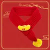 Bufanda linda de Año Nuevo para Gatos y Perros, Accesorio Navideño de Reno para Mascotas, Calentador de Cuello Festivo Rojo para Perros Pequeños