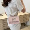 Moda Moda Estilo Ocidental Bolsa de Ombro Simples Moda Mensageiro Bolsa Feminina 2024 Verão Nova Corrente Bolsa de Ombro Feminina