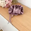Pinza de Satín de Gama Alta para Cabello, Pinza Versátil de Color Sólido Simple Estilo Francés, Pinza de Tiburón Grande para Peinados Recogidos