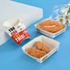 Caja de Embalaje Desechable para Hamburguesa de Pollo Frito Engrosada Plegable Libre para Llevar Caja de Snack Embalaje Comercial Logotipo Personalizado