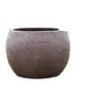 Fabricante de Pátio Retrô para Exterior de Grande Calibre Vaso Grande para Flores Tanque de Água Vaso para Flores de Cerâmica Grossa Zisha Cerâmica Doméstica Tamanho Extra Grande