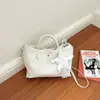 Bolso de Hombro Tejido de Moda Europeo y Americano 2026 Verano Nuevo Casual Gran Capacidad para Viajes Cotidianos Versátil Elegante Versión Coreana para Mujer